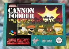 Cannon Fodder, Snes, Boxed