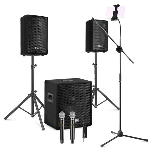 Karaoke speaker system with - speaker,