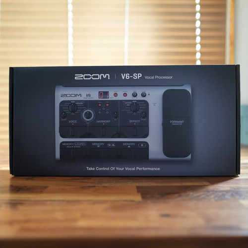Zoom vocal processor - v6-sp,