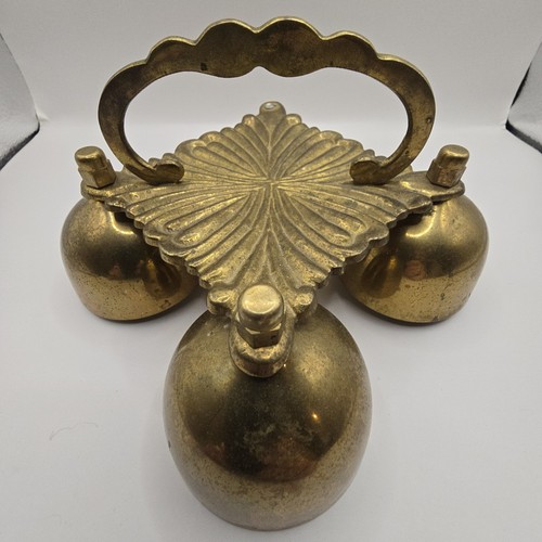 Vintage brass altar bell - vintage,