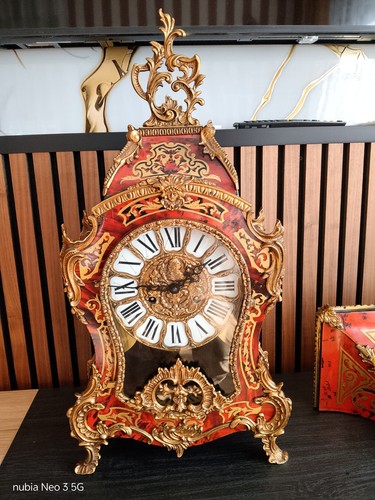 Table clock mantel - table,