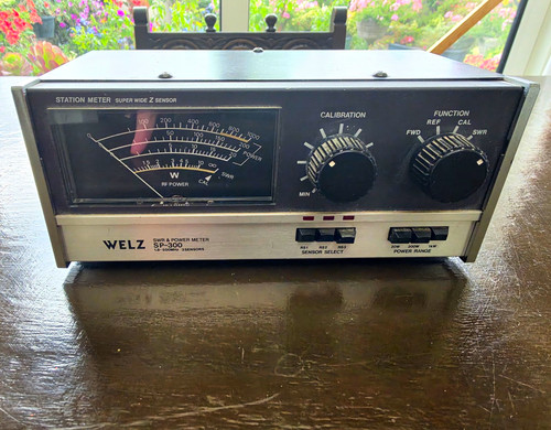 Welz 300 swr power - sp-300,