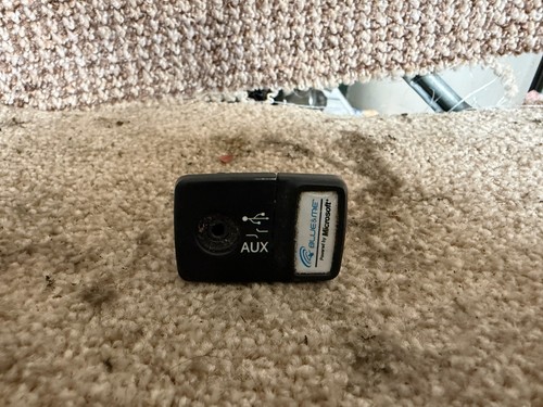 Fiat 500 usb aux socket - aux, blue