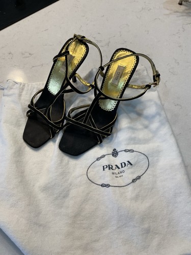 Prada milano black with - prada, gold