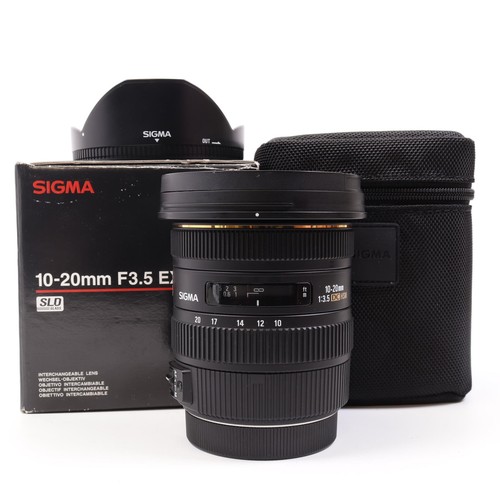 Sigma 20mm ex - 10-20mm,