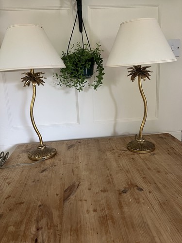 Laura ashley lamps - gilded, gold