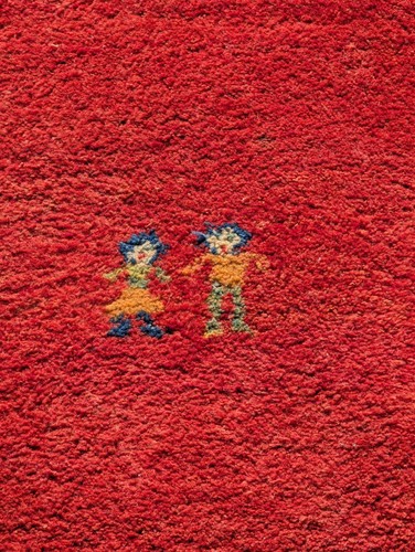 Vintage hand knotted gabbeh - vintage,