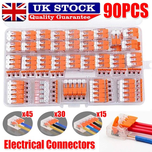 90x electrical connectors - 90x, wire