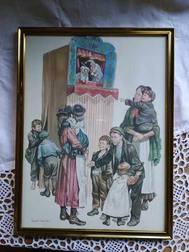 Ronald embleton framed punch - embleton,