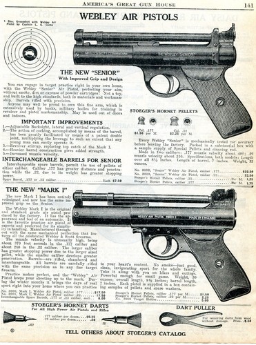 1941 print webley senior - ad, of