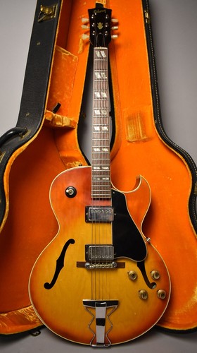 1969 gibson 175d cherry - gibson,