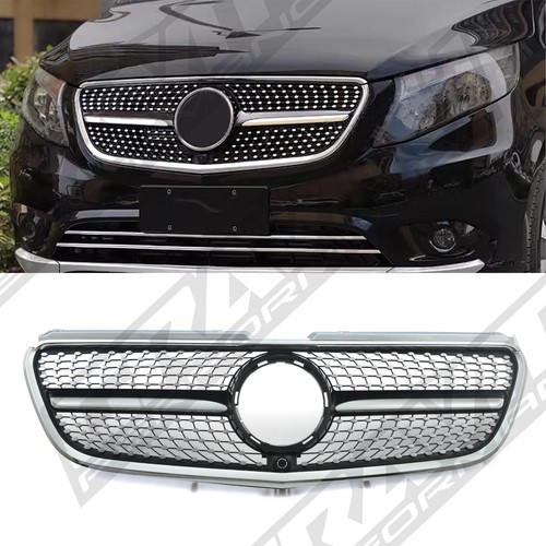 Front grille diamond - front,