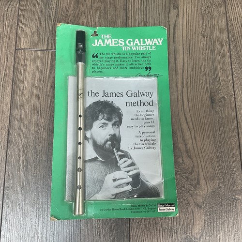 Vintage tin whistle james - vintage,