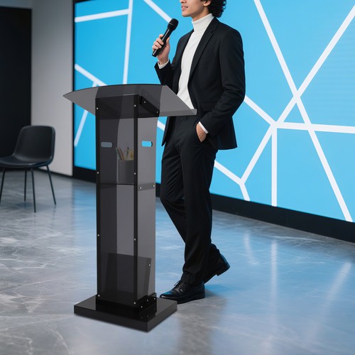 Acrylic lectern podium - lectern,