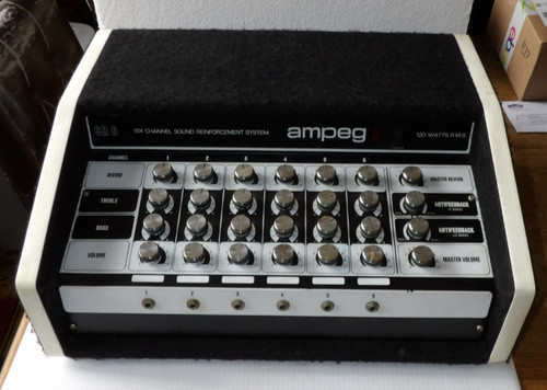 Vintage 1970s ampeg 6 - 1970s,