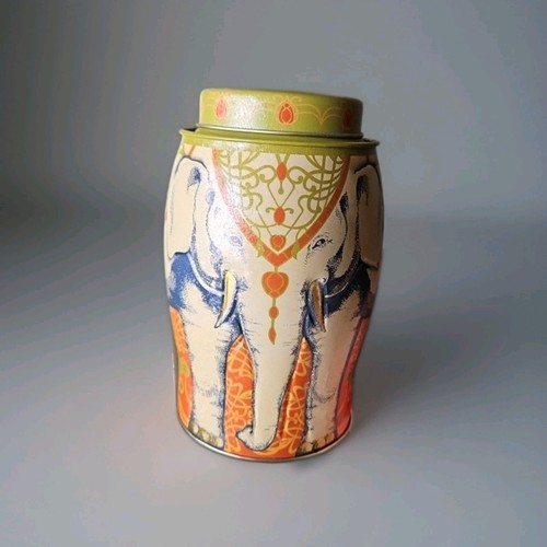 Williamson elephant tea tin - elephant,