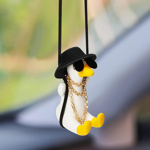 Lovely swinging duck - swinging,