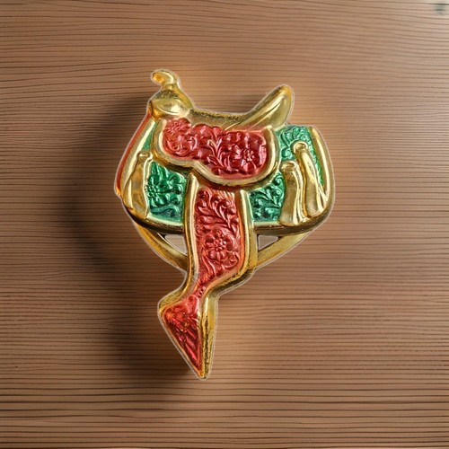 Vtg scarf slide - scarf, ring
