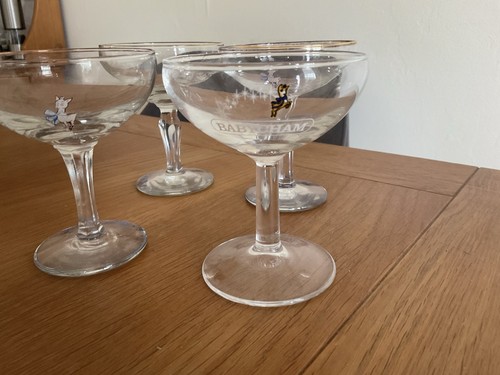Original babycham glasses - babycham,