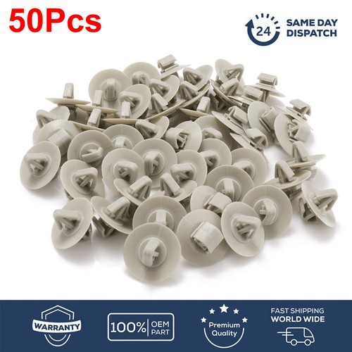 50x plastic clips for vauxhall - 50x,