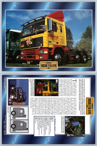 Volvo f16 470 1987 - volvo,