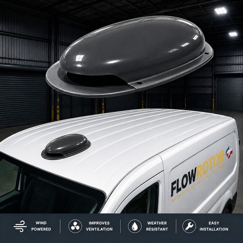 Low profile black roof air - low,