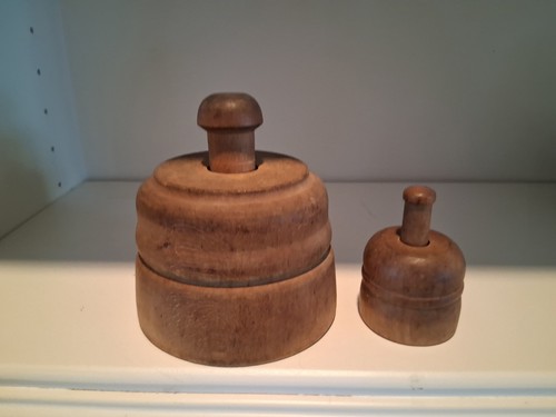 Antique wooden plunger - -, stule