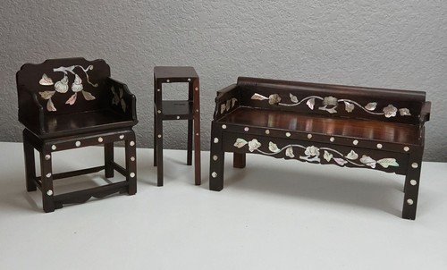 Chinese mini furniture set 3pc - furniture,