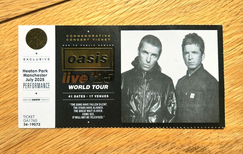 Oasis heaton park - park, manchester