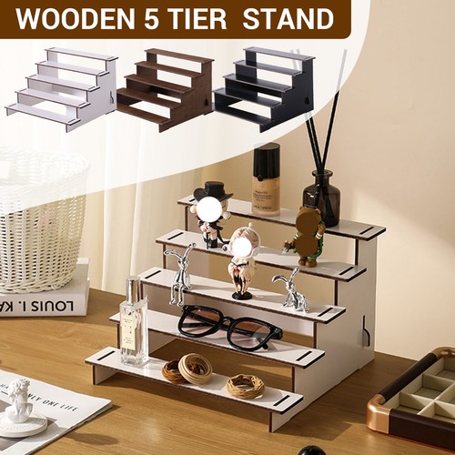 Tier wooden display riser - 5-tier,