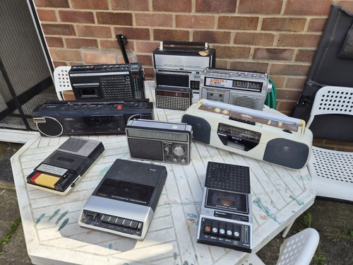 10x vintage radio - 10x, tape