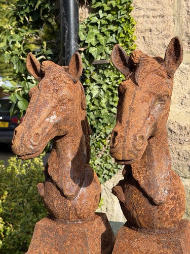 Pair vintage cast - pair,