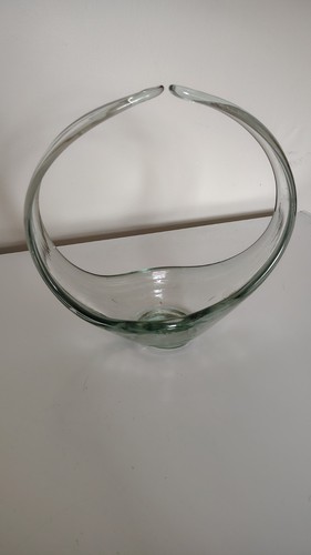 Decorative glass vase - glass,