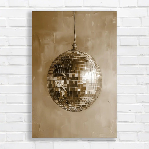 Disco ball mirrored - mirrored, mosaic