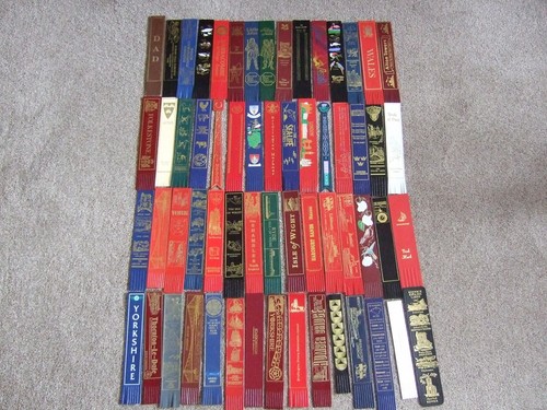 Lot leather bookmarks - leather, uk
