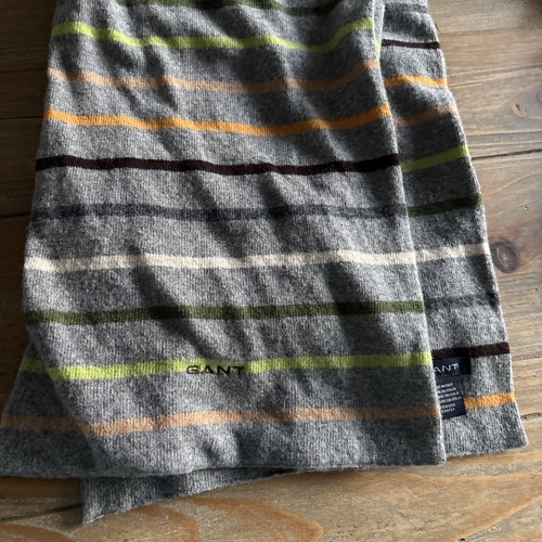 Gant wool grey colourful - gant,