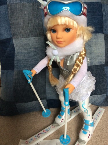 Nancy winter skiing doll - nancy,