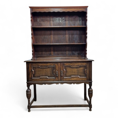 Antique oak welsh dresser - welsh,