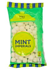 M&S Mint Candy Selection Assorted, Butter Mint, Butter Mintoes, Humbugs 225g
