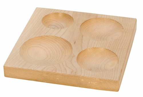 Hard wood doming - hard, block