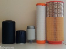 Filter Service Kit Suits JCB JS130, JS140, JS145 w/Isuzu 4BG1T Tier 2 Eng.