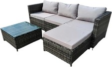 Garden Corner Sofa Rattan