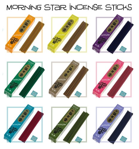 Morning star incense joss - star,