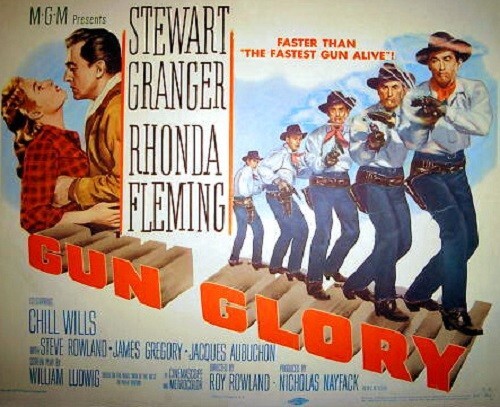 Gun glory 1957 starring - gun,