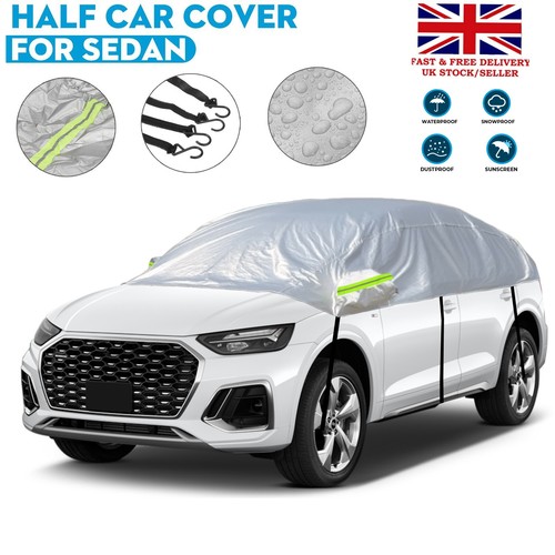 Half car cover top - half,
