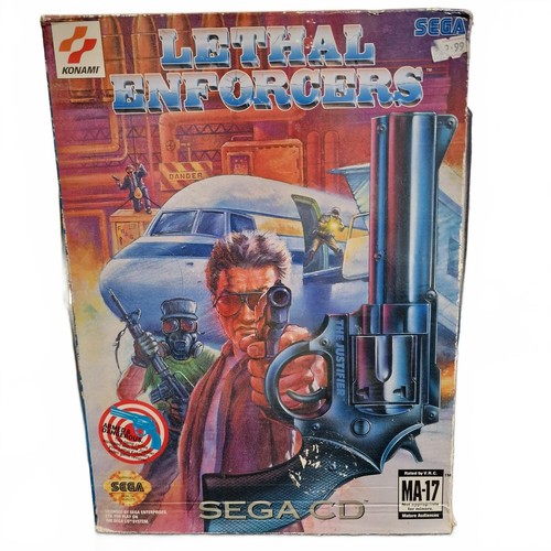 Lethal enforcers sega video - lethal,