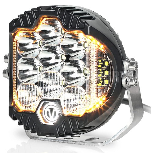5inch round side - 5inch, led