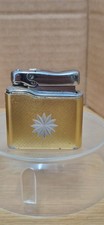 Vintage Colibri Gold monoGAS Lighter with Pouch