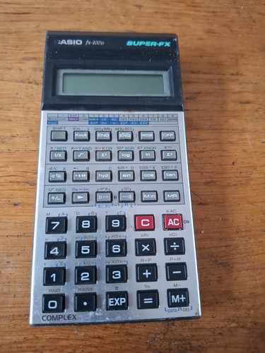 Vintage casio 100d super fx - fx-100d,