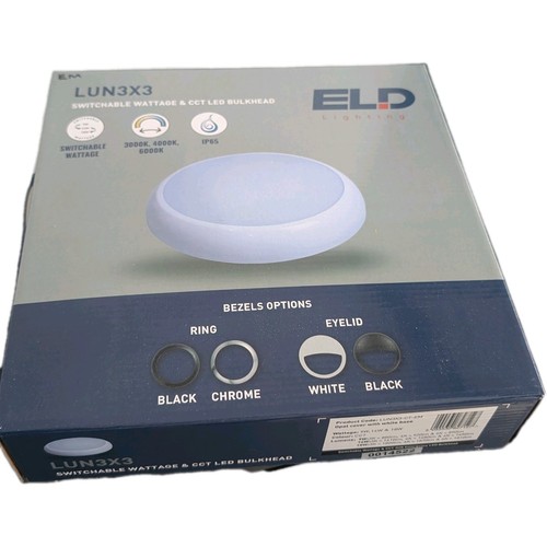Eld lun3x3 emergency led - lun3x3-ct-em,